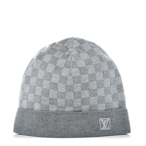 louis vuitton damier beanie